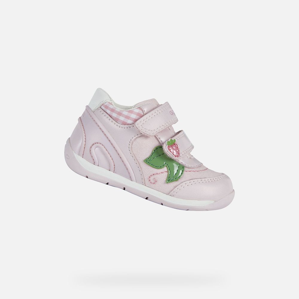 Geox Sneakers Pink Each Girl - Geox Baby Shoes - HKQIPY319